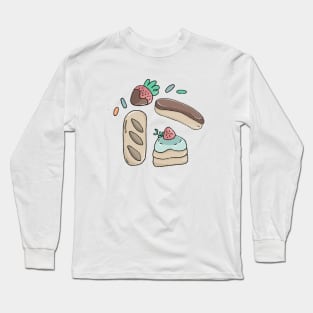 Kawaii Sweet Treats 2 Long Sleeve T-Shirt